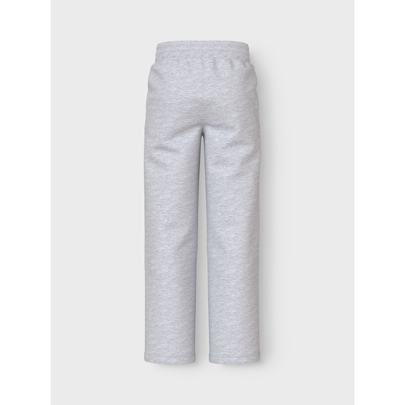 NAME IT Nkfmille Straight Sweat Bukser Unb - Light Grey Melange