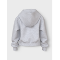 NAME IT Nkfmille Card W Hood Unb - Light Grey Melange
