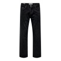 ONLY & SONS Onsedge Straight Black 6985 Tai Denim - Sort Denim