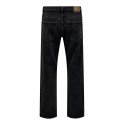 ONLY & SONS Onsedge Straight Black 6985 Tai Denim - Sort Denim