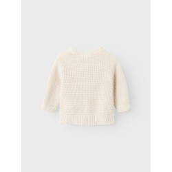 NAME IT Bubba Langærmet Knit Card - Peyote Melange