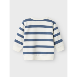 NAME IT Bevo Langærmet Sweat Unb - China Blue