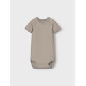 NAME IT Body 3P Kortærmet Sea Foam Elephant - Sea Foam