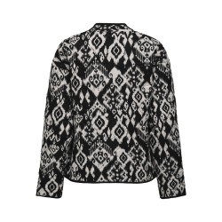 JDY Tiger Langærmet Bomber Vævet - Sort