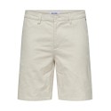 ONLY & SONS Mark 0011 Hør Shorts - Silver Lining