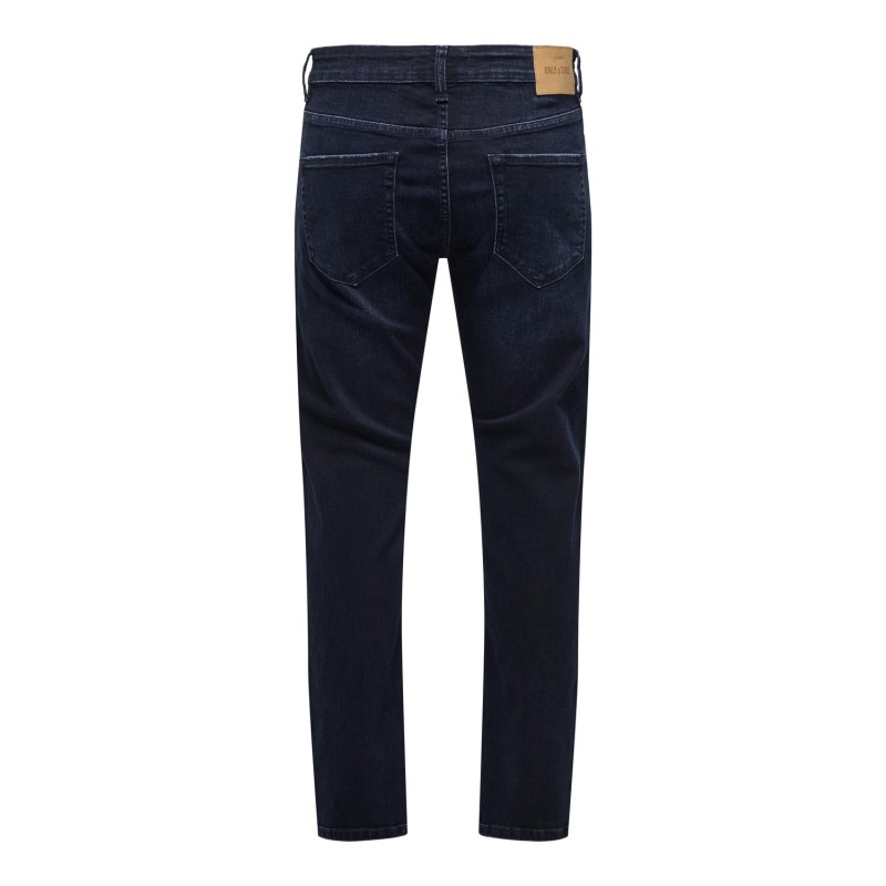ONLY & SONS Onsweft Reg. Blue Black 2652 Mat Denim - Blue Sort Denim