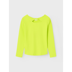 NAME IT Nkflutine Langærmet Slim Top - Love Bird