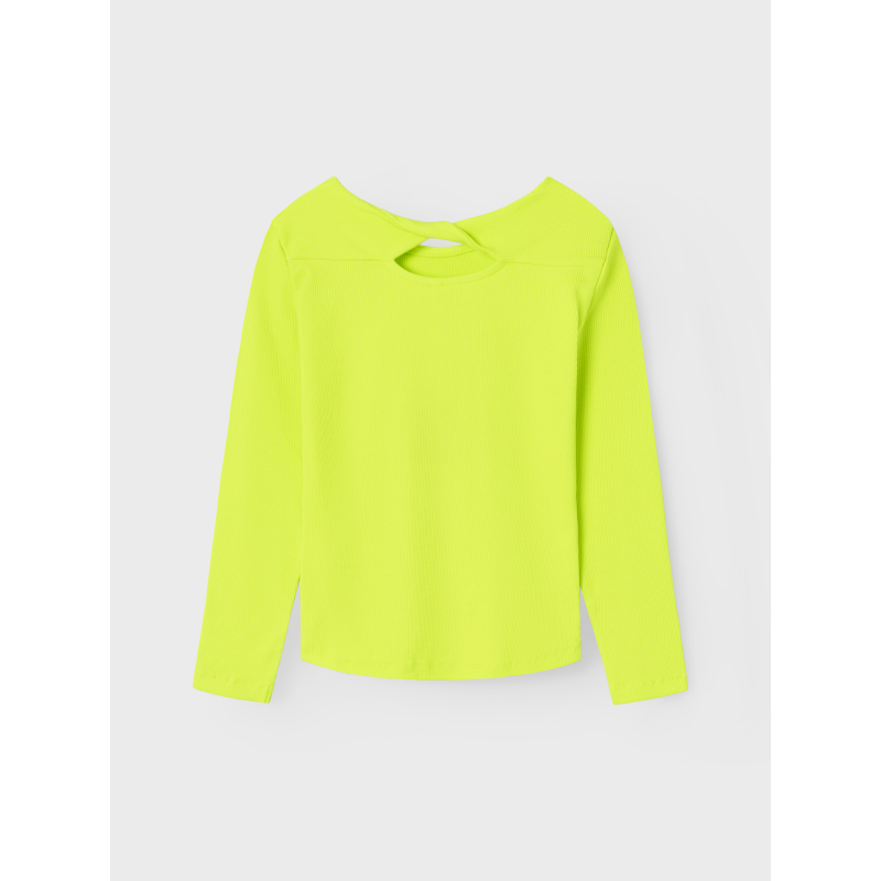 NAME IT Nkflutine Langærmet Slim Top - Love Bird