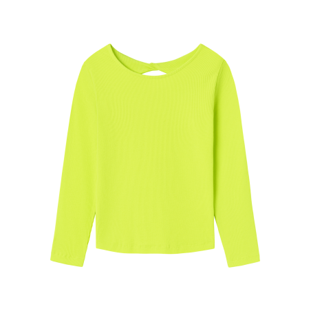 NAME IT Nkflutine Langærmet Slim Top - Love Bird