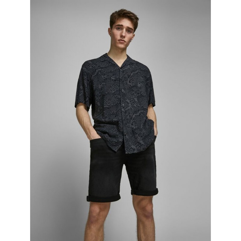 JACK & JONES Rick denim shorts GE 010 - Sort