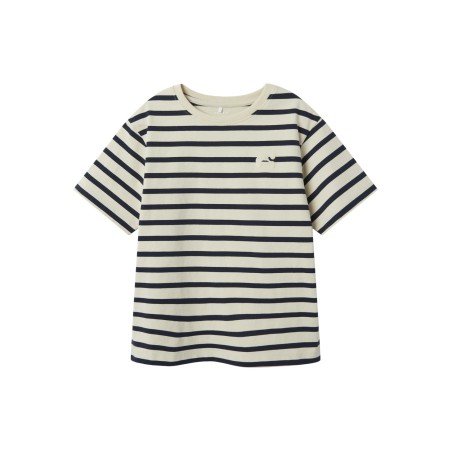 NAME IT Kids Torine S/S Top - White Swan