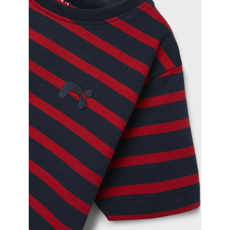 NAME IT Mini Torine S/S Top - Salsa