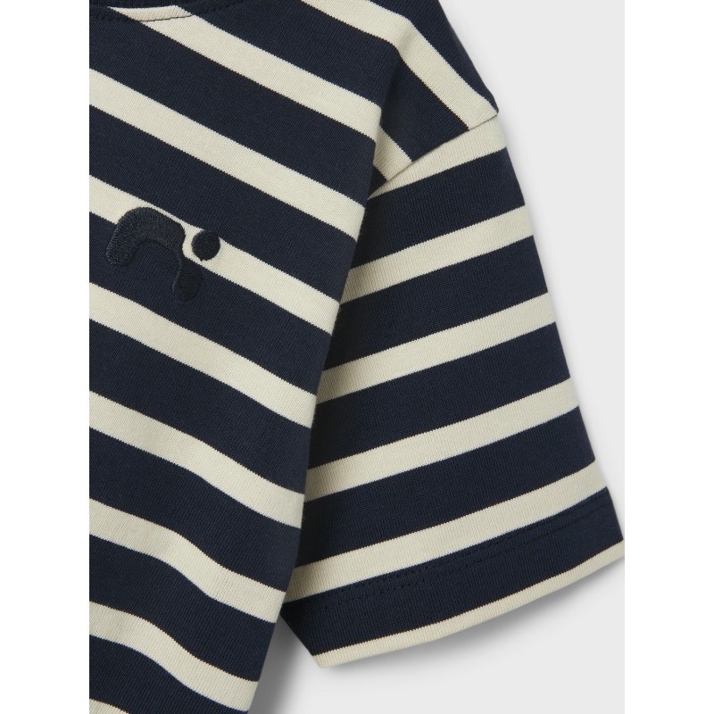 NAME IT Mini Torine S/S Top - Navy Blazer