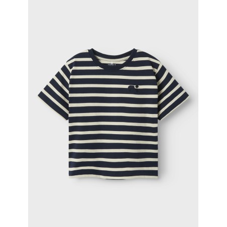 NAME IT Mini Torine S/S Top - Navy Blazer