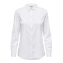 JDY Mio L/S Skjorte - White
