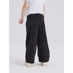 NAME IT Mini Bella Brede Jeans - Sort Denim