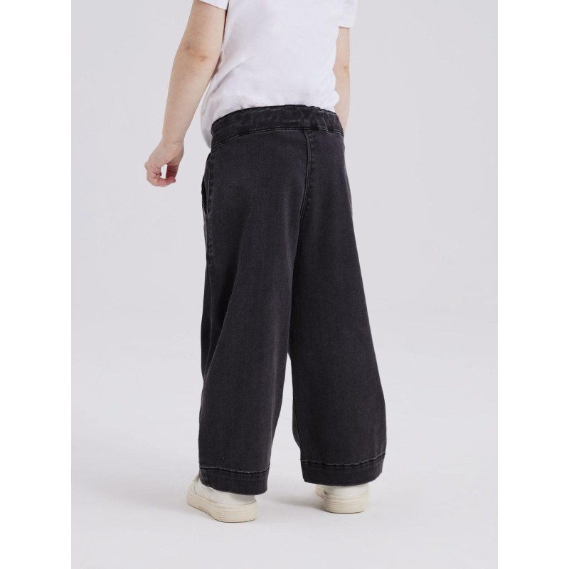 NAME IT Mini Bella Brede Jeans - Sort Denim