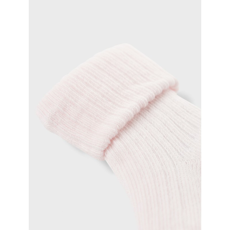 NAME IT Baby Nobba Rib Strik Sokker - Festival Bloom