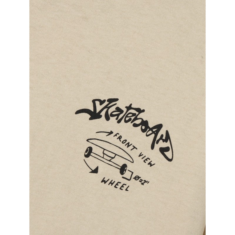 NAME IT Mini Lasso S/S Top - White Swan/Sort