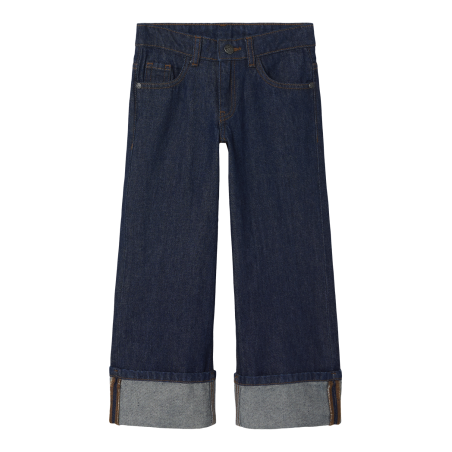 NAME IT Nkfrose Brede Jeans 4795-Ac J - Dark Blue Denim