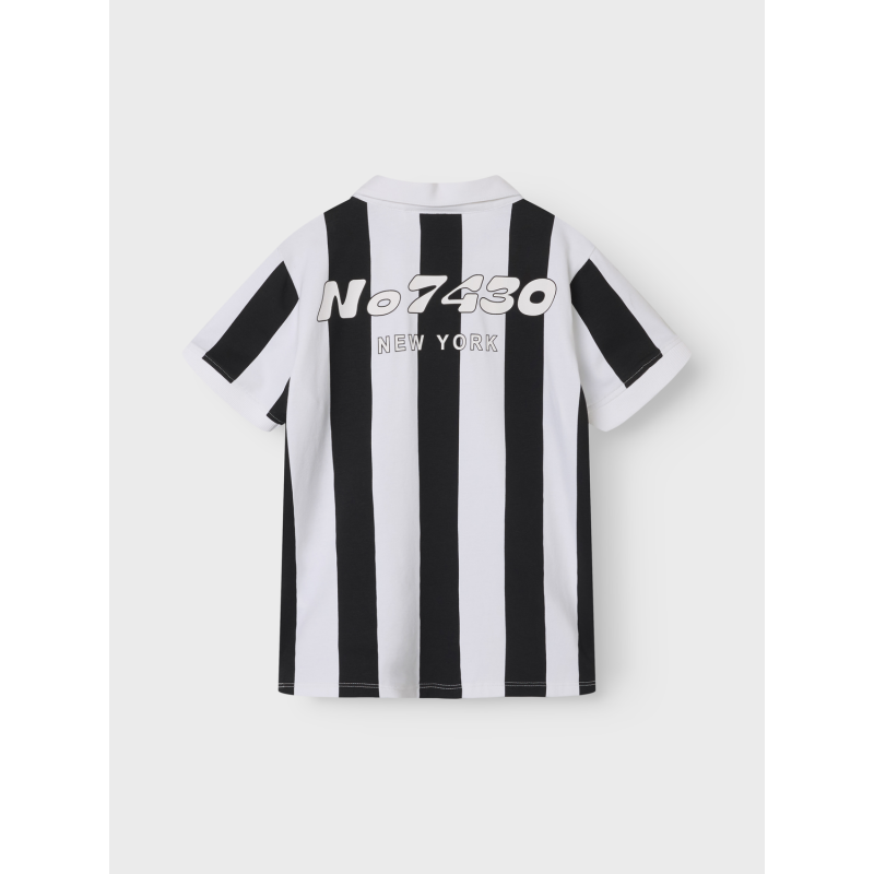NAME IT Nkmnema Kortærmet Nreg Polo Top - Bright Hvid