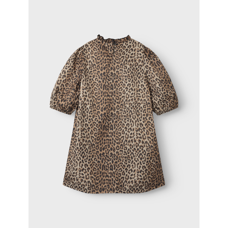 NAME IT Nkfnemia Kortærmet Kjole - Summer Sand