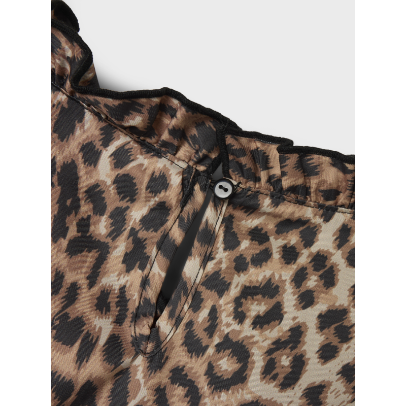 NAME IT Nkfnemia Kortærmet Kjole - Summer Sand