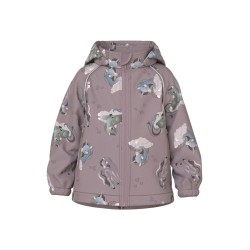 NAME IT Mini Alfa 08 Softshell Jakke - Purple Dove