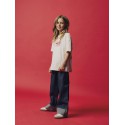 NAME IT Kids Luve "Skate Park" T-shirt - White Swan