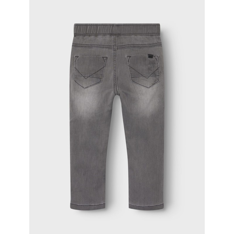 NAME IT Mini Ryan Slim Sweat Jeans - Medium Gray Denim