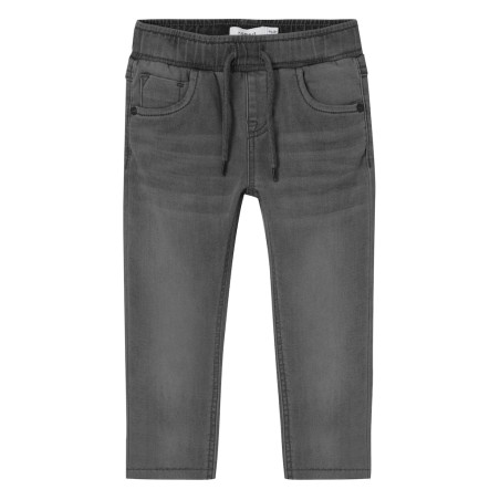 NAME IT Mini Ryan Slim Sweat Jeans - Medium Gray Denim