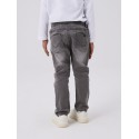 NAME IT Mini Ryan Slim Sweat Jeans - Medium Gray Denim