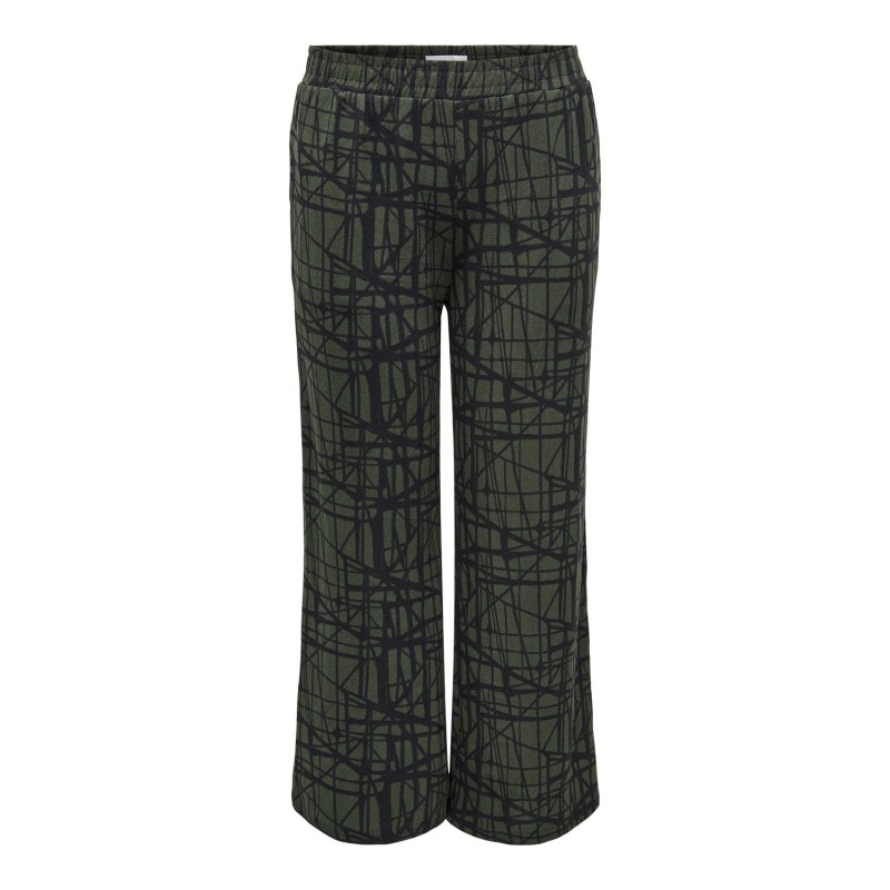 ONLY CARMAKOMA Alba Amy Brede Leg Bukser Jrs - Forest Night