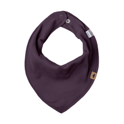NAME IT Yvettelinnie Scarf Bib Rib - Plum Perfect