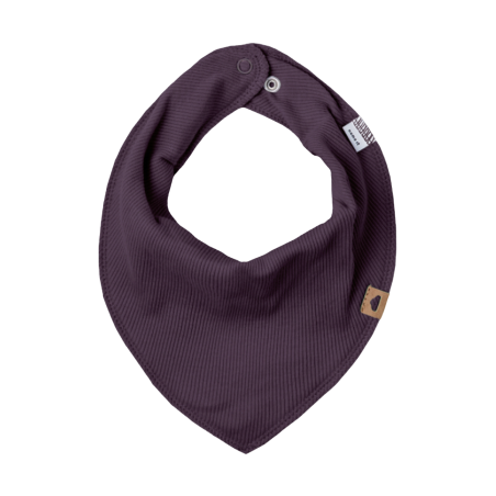 NAME IT Yvettelinnie Scarf Bib Rib - Plum Perfect