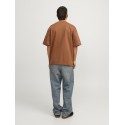 JACK & JONES Eurban Edge T-shirt O-Neck- Mocha Bisque