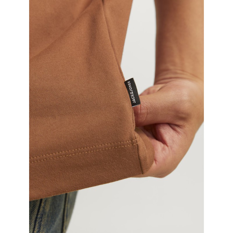 JACK & JONES Eurban Edge T-shirt O-Neck- Mocha Bisque