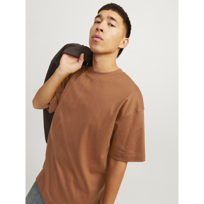 JACK & JONES Eurban Edge T-shirt O-Neck- Mocha Bisque