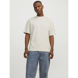 JACK & JONES Eurban Edge T-shirt O-Neck - Moonbeam