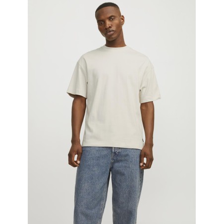 JACK & JONES Eurban Edge T-shirt O-Neck - Moonbeam