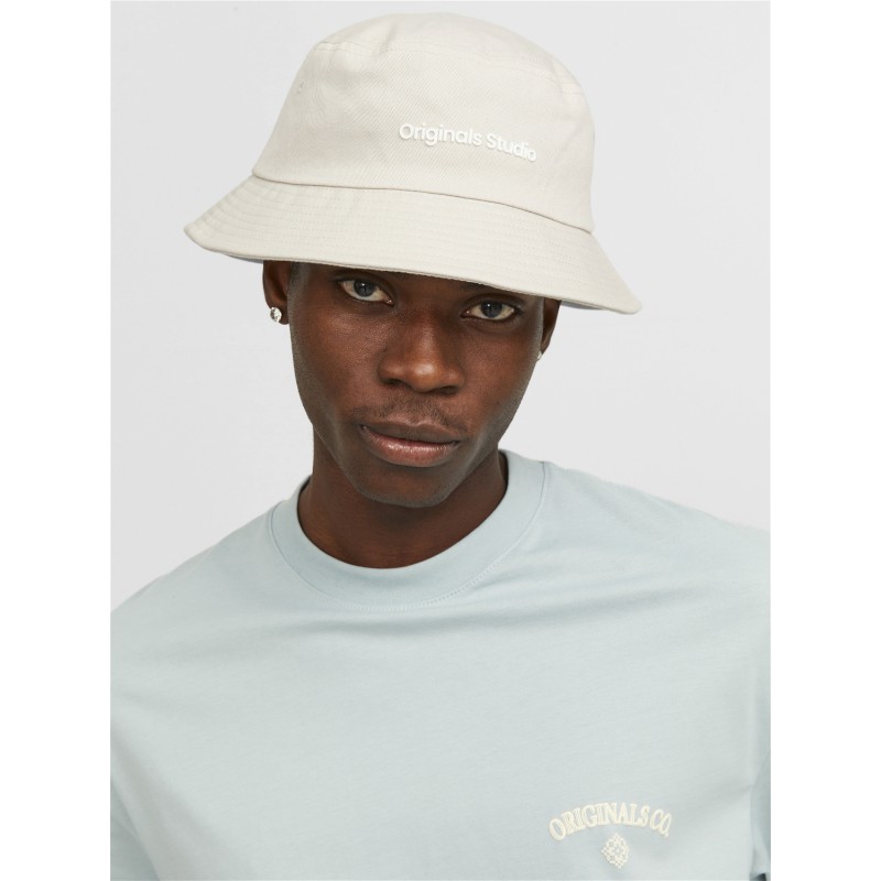 JACK & JONES Jacvesterbro Bucket Hat Sn - Moonbeam