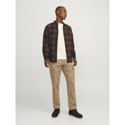 JACK & JONES Kane Barkley Cargo Bukser - Elmwood