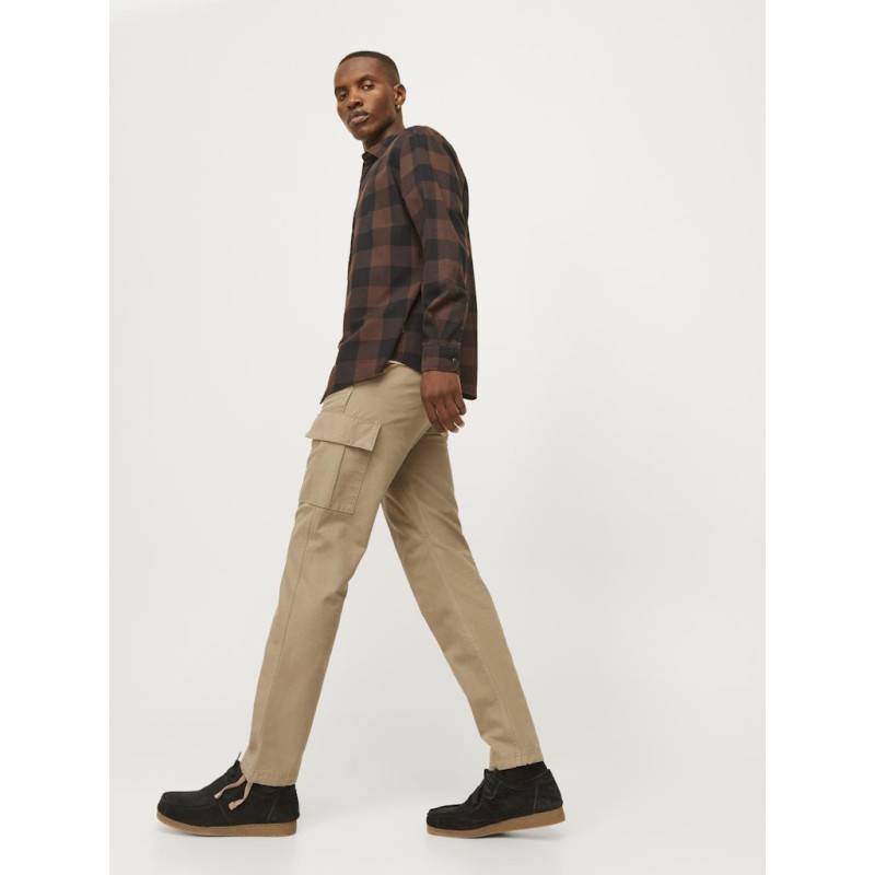 JACK & JONES Kane Barkley Cargo Bukser - Elmwood