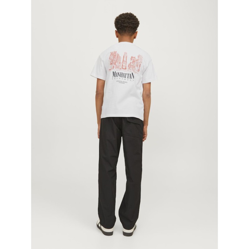 JACK & JONES Junior Bronx Square T-shirt - Bright White
