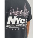 JACK & JONES Junior Bronx Square T-shirt - Forest River