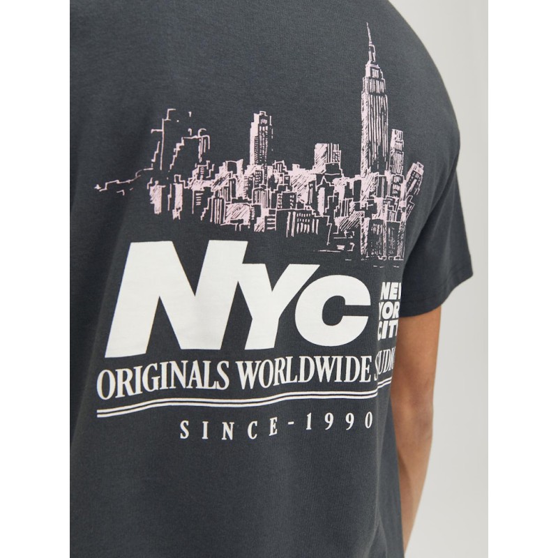 JACK & JONES Junior Bronx Square T-shirt - Forest River