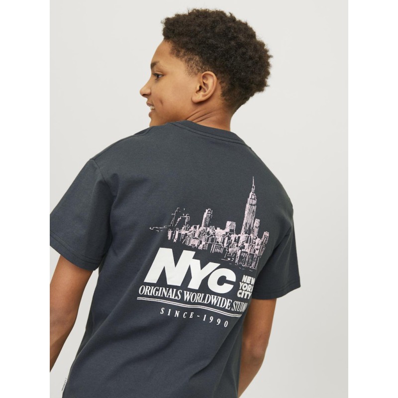 JACK & JONES Junior Bronx Square T-shirt - Forest River