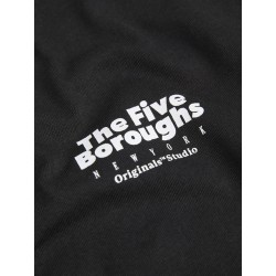 JACK & JONES Junior Bronx Square T-shirt - Sort