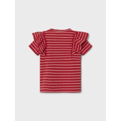 NAME IT Liana Kortærmet Top - Salsa