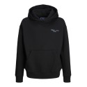 JACK & JONES Junior Noho Back Grafisk Hoodie - Sort